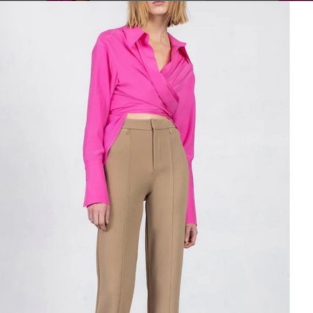 GAUGE81 Sabinas High Low Wrap Top